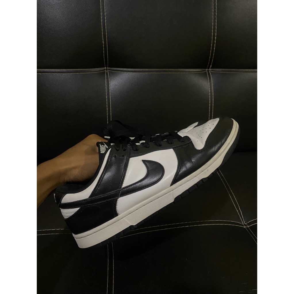 SEPATU NIKE DUNK LOW PANDA SIZE 45 SECOND