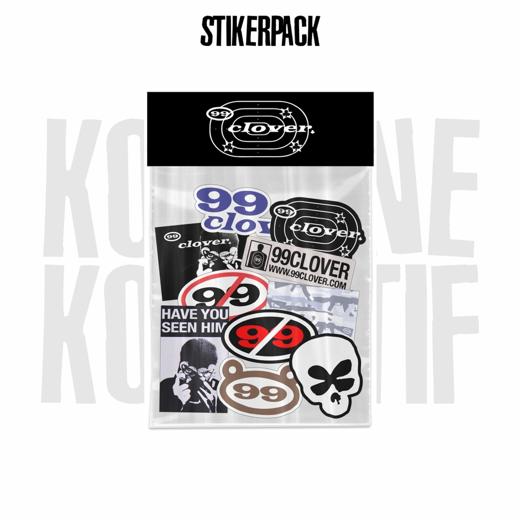 Stikerpack Brand / 99 CLOVER