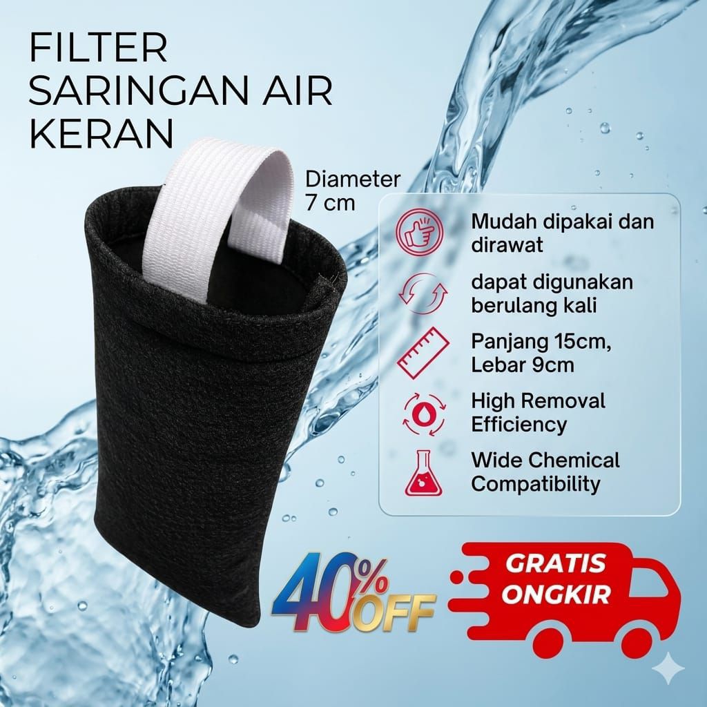 SARINGAN FILTER SARINGAN AIR KRAN KERAN PENJERNIH AIR SARINGAN KERAN MENJERNIHKAN AIR COD
