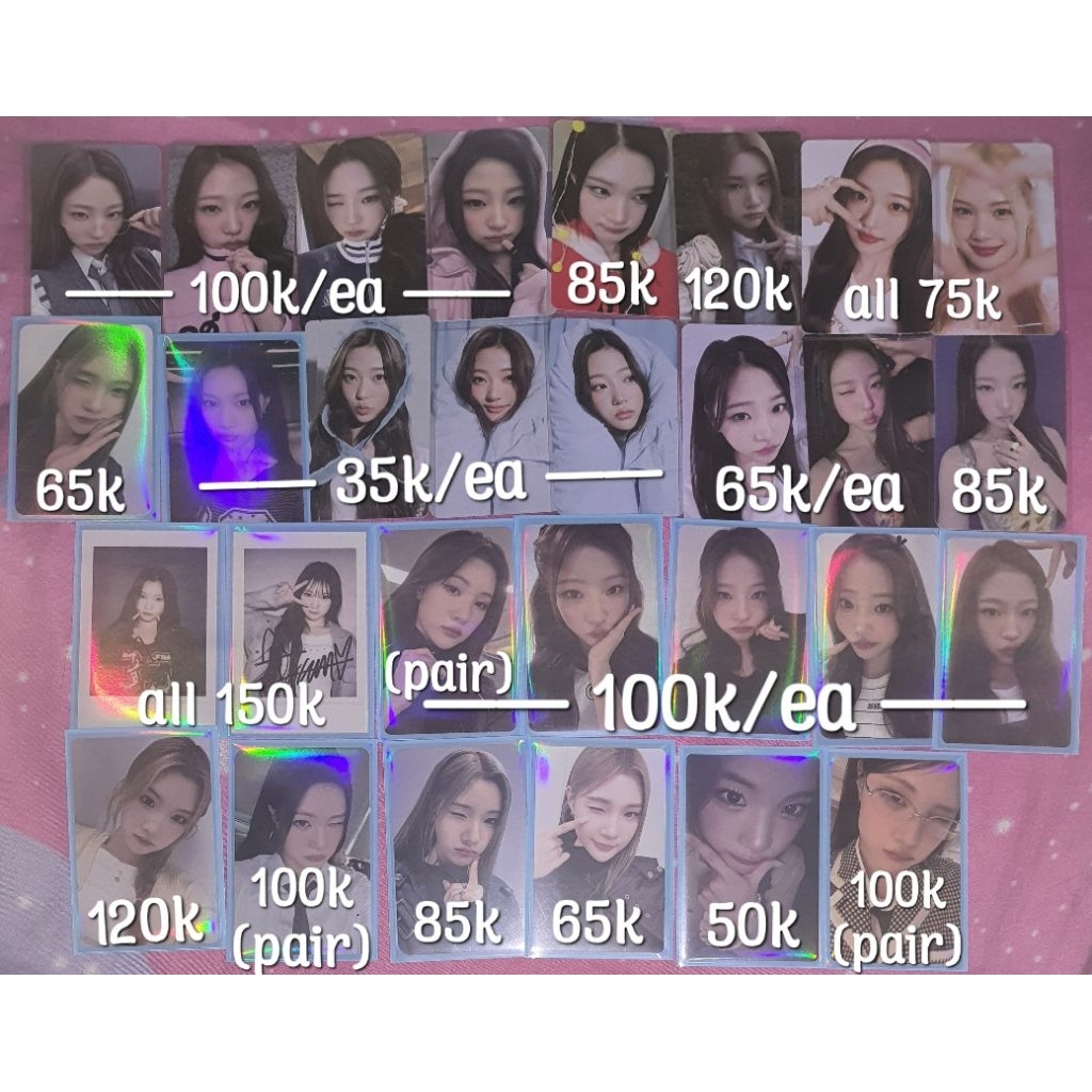 PHOTOCARD HEARTS2HEARTS JUUN POLAROID STARRIVER POB MINIRECORD STELLA INTERASIA LUCKYDRAW NY MUSIC W