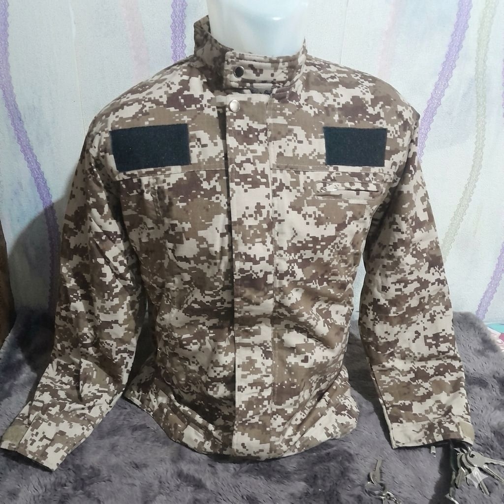 JAKET PRIA ARMY BODY PEST ABG LORENG GURUN