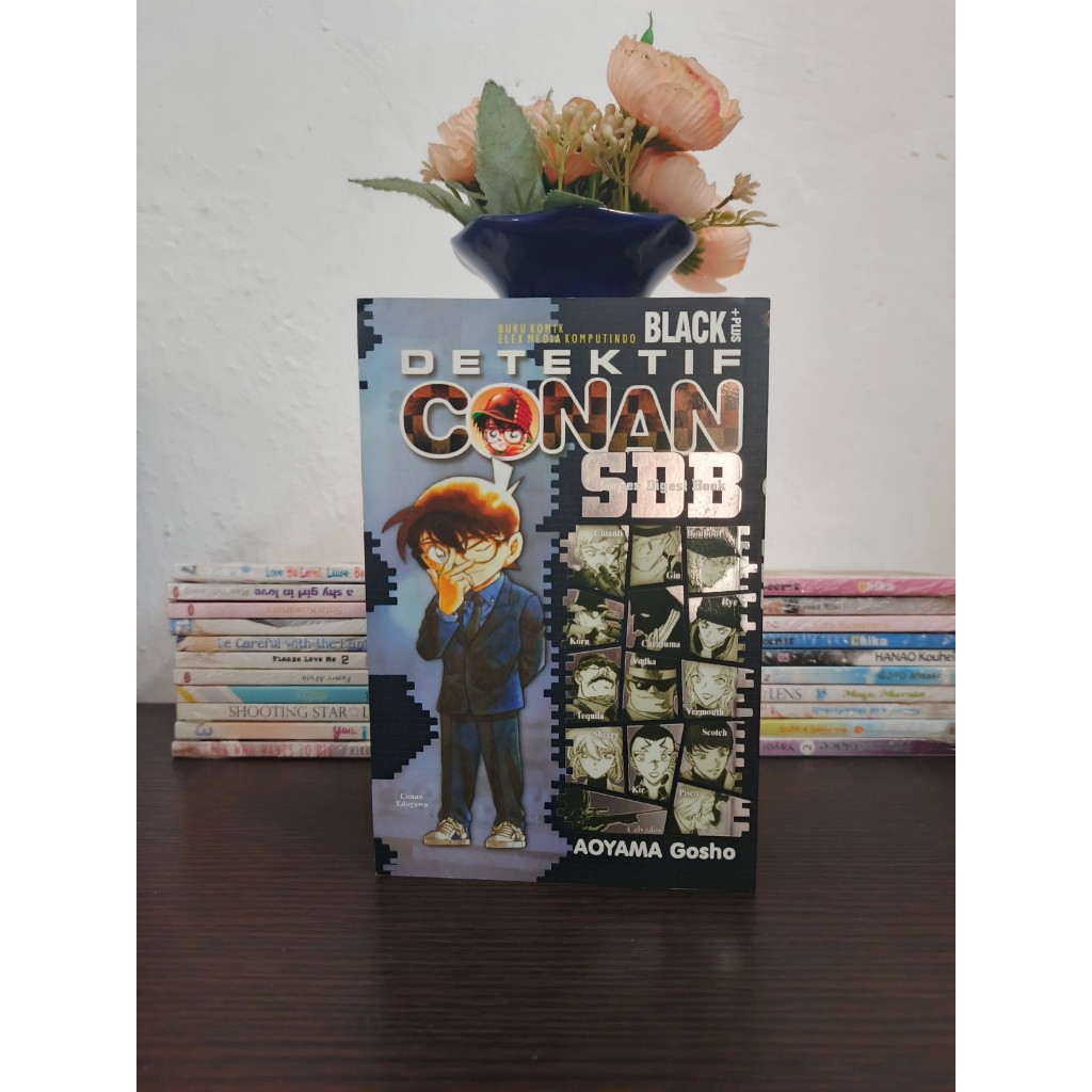 Komik Detektif Conan SDB Black | Bekas Original