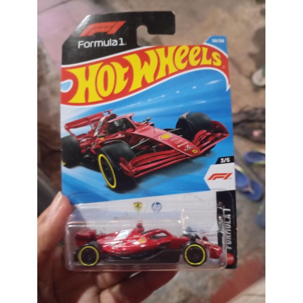 Hot Wheels F1 Ferrari Blister Crack