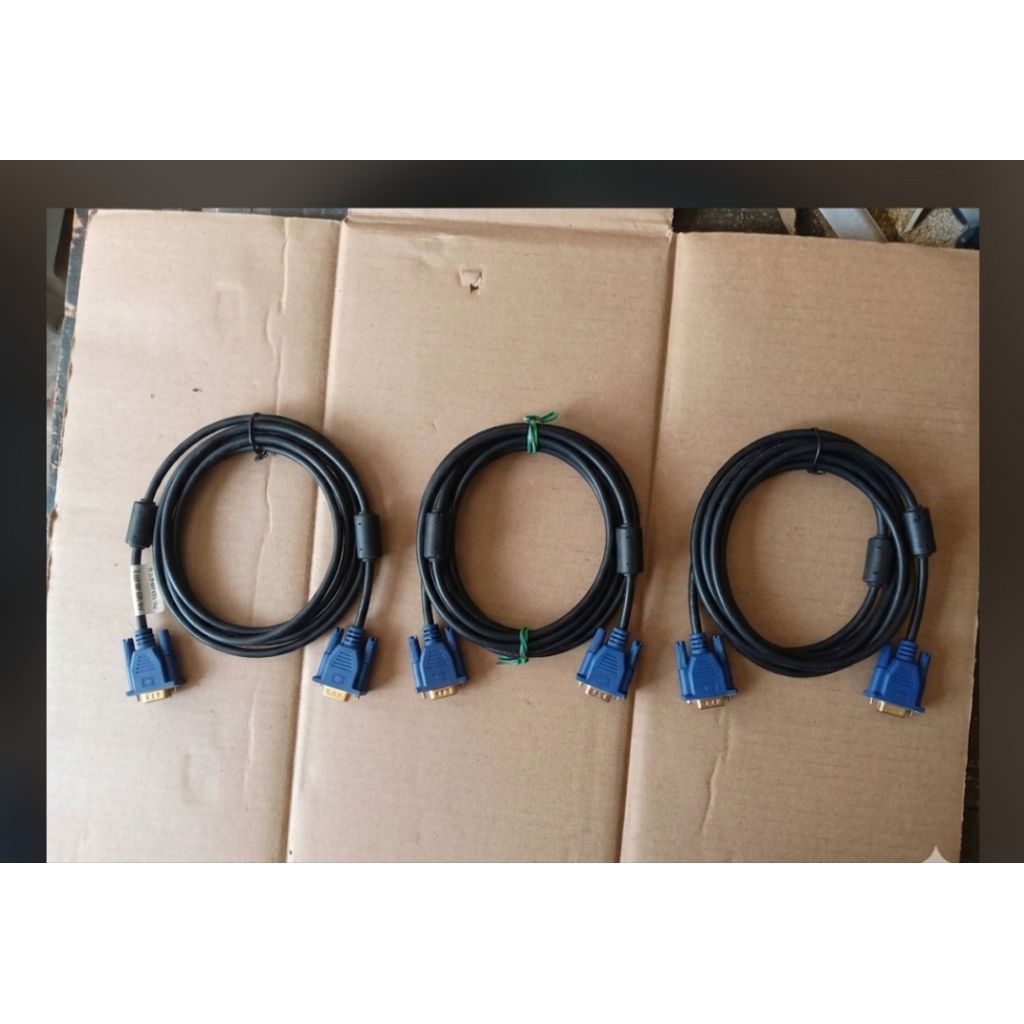 KABEL VGA TO VGA PANJANG 1.2 ORI