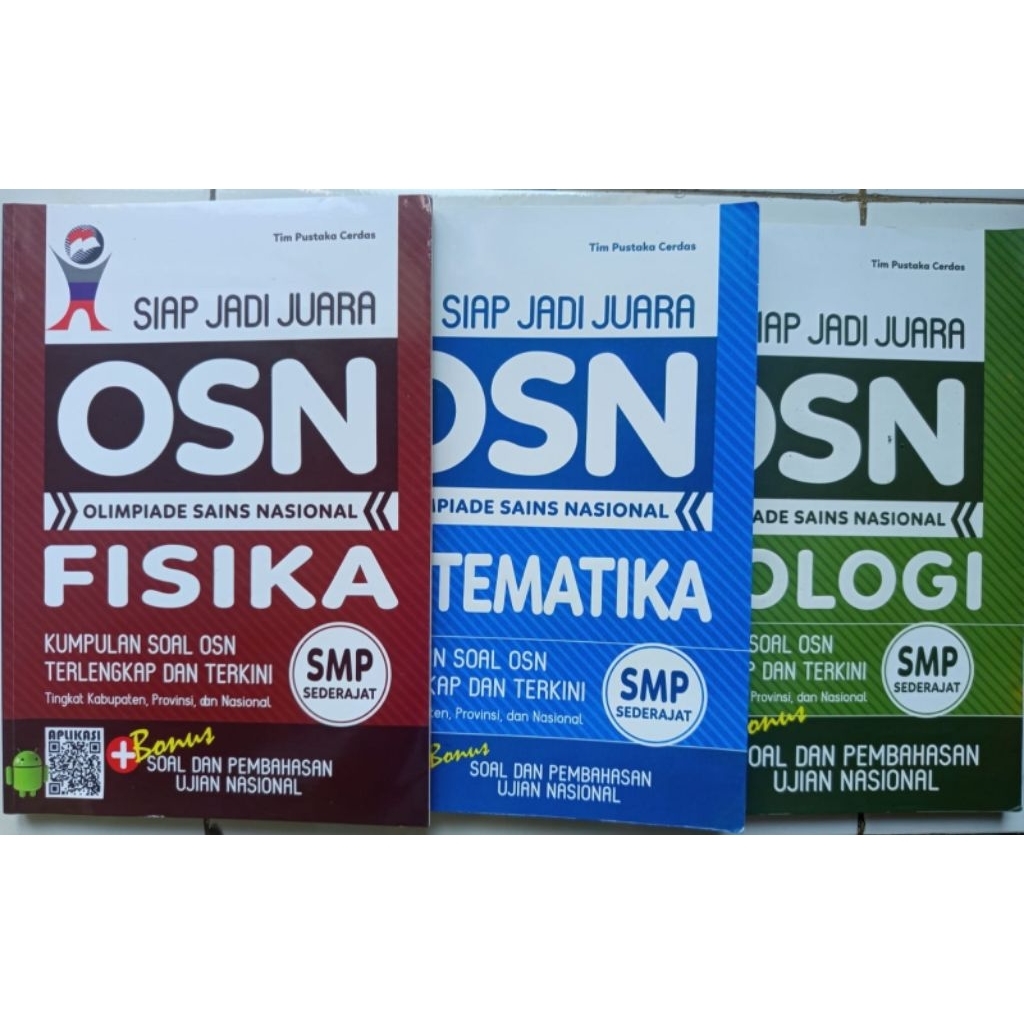 PRELOVED Buku OSN SMP - Siap Jadi Juara, Soal Terkini