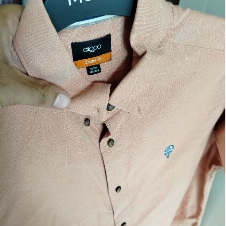 kemeja g2000 pria SIZE M kecil
