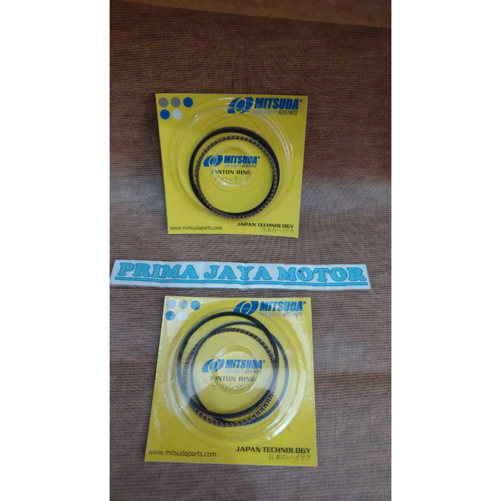 RING SEHER PISTON MIO SPORTY OVERSIZE (STD) MITSUDA
