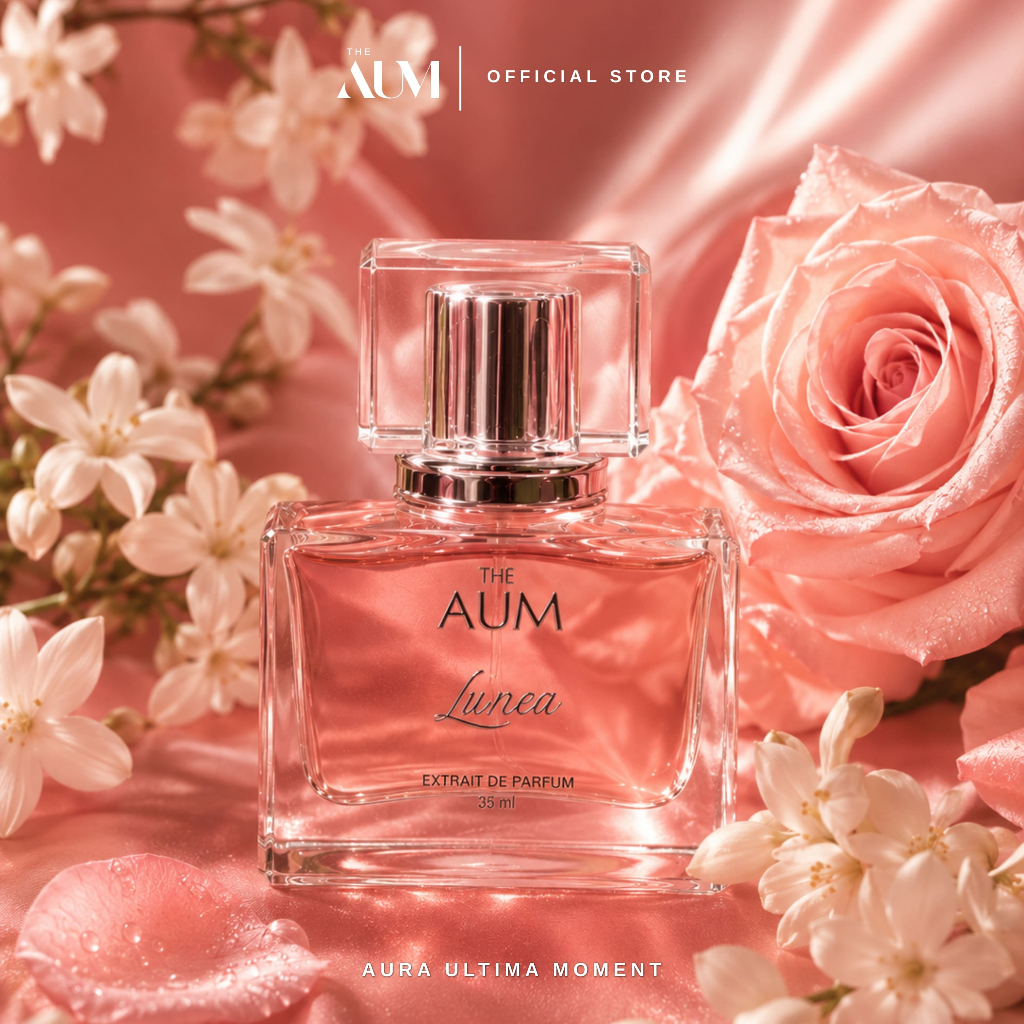 THE AUM LUNEA Extrait De Parfum | Parfum Wanita Wangi Tahan Lama | Long Lasting | Woman Fragrance | 