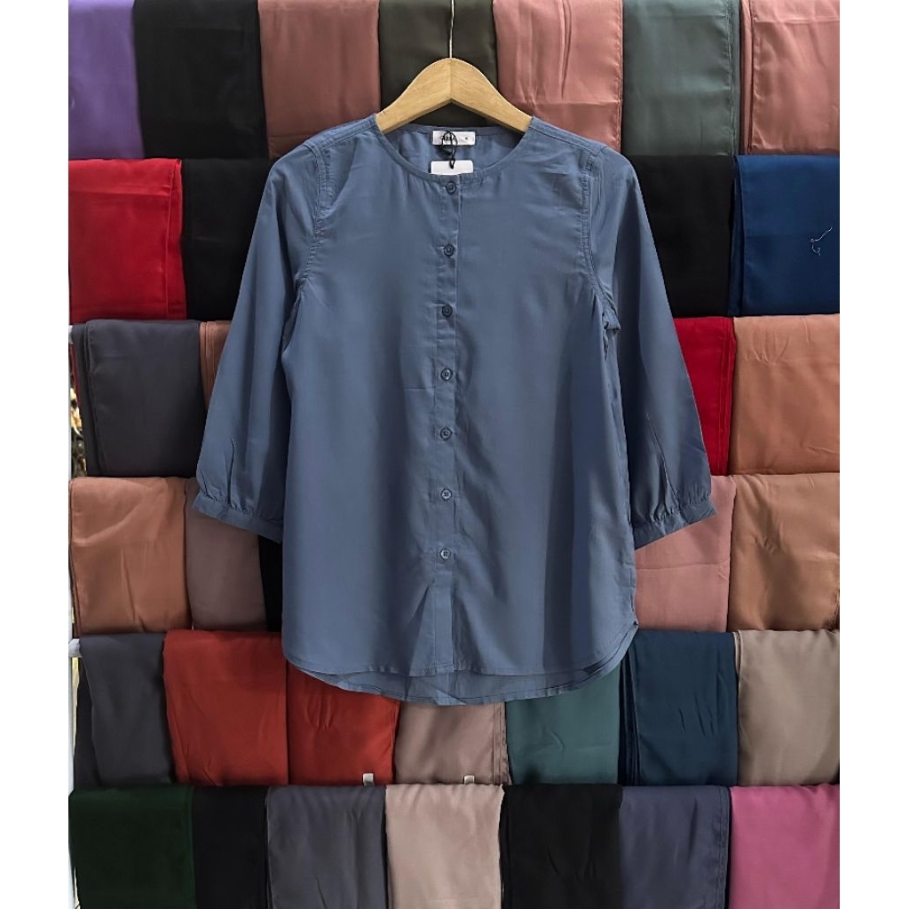 Atasan geela arwen denim