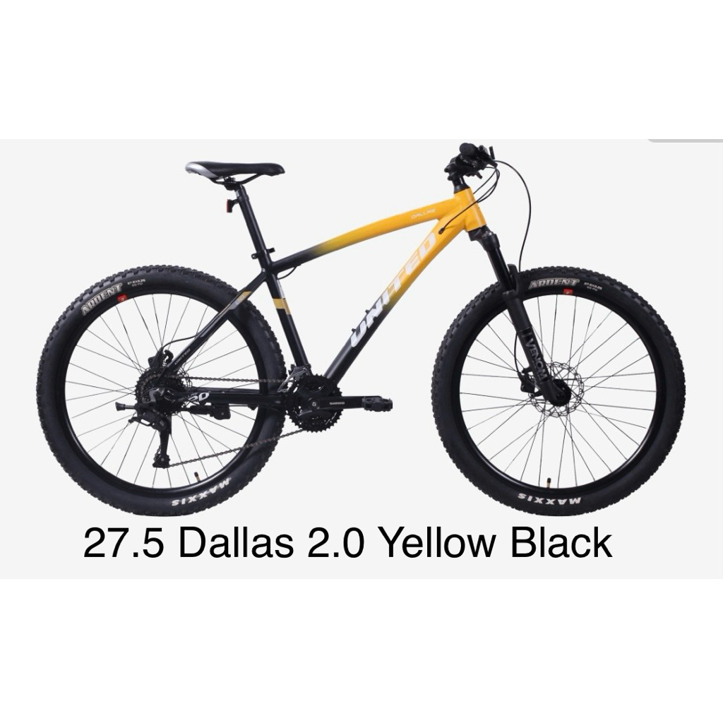 SEPEDA GUNUNG MTB UNITED 27.5 DALLAS 191 // 27.5 DALLAS 2.0