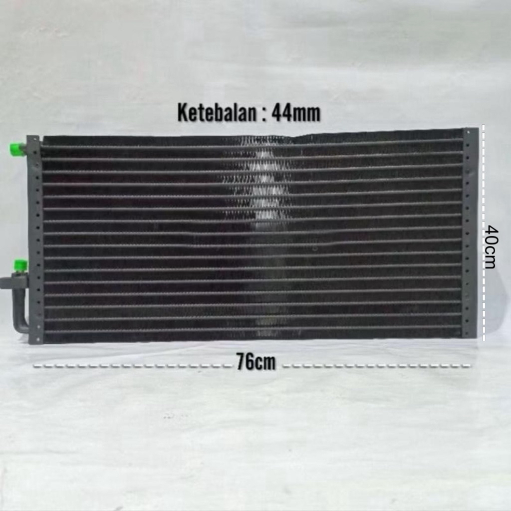 Kondensor Condensor AC Mobil Universal ELF Ukuran 16x30x44 sirip kasar