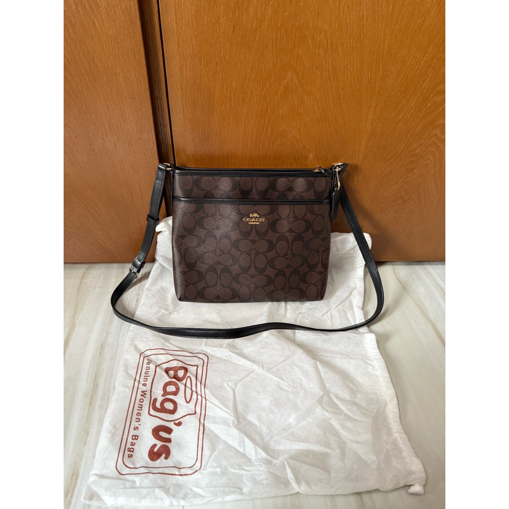 preloved coach messenger bag