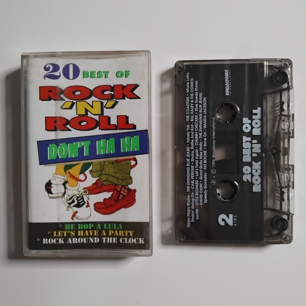 Kaset Pita Rock N Roll 20 Best Of Don't Ha Ha Casey Jones Wanda Jackson Bill Haley The Comets Jerry 
