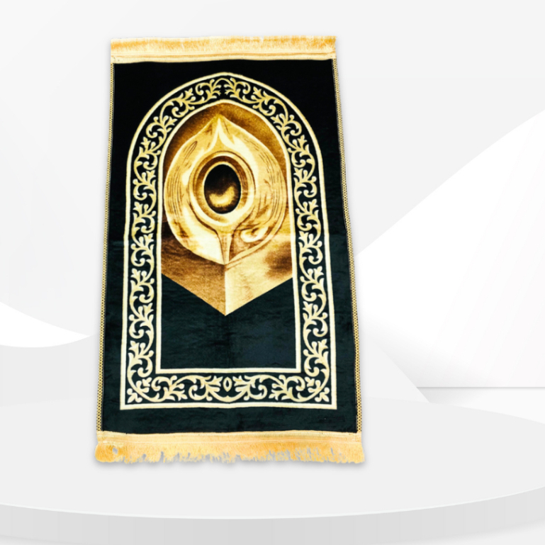 Sajadah Kiswah /pcs | Kiswah Midi - Kiswah Besar | Sajadah Lembut Tebal Kiswah alelal store