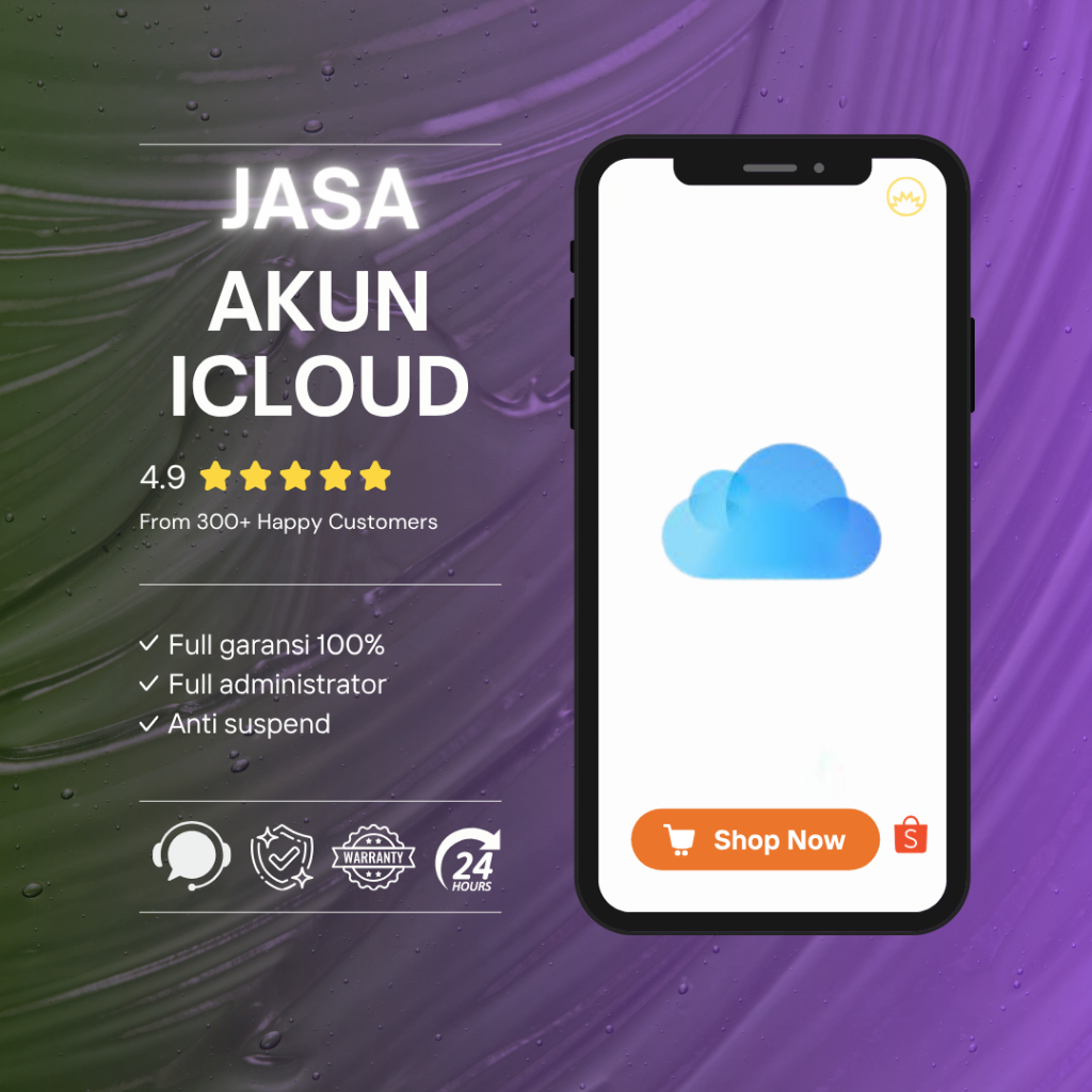 JASA BUAT AKUN iCLOUD PERMANENT