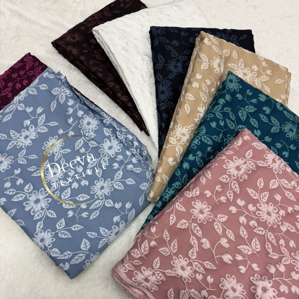 Kain/Bahan Jacquard Embos/ Kain Jacquard Fukuro/ Jacquard Timbul
