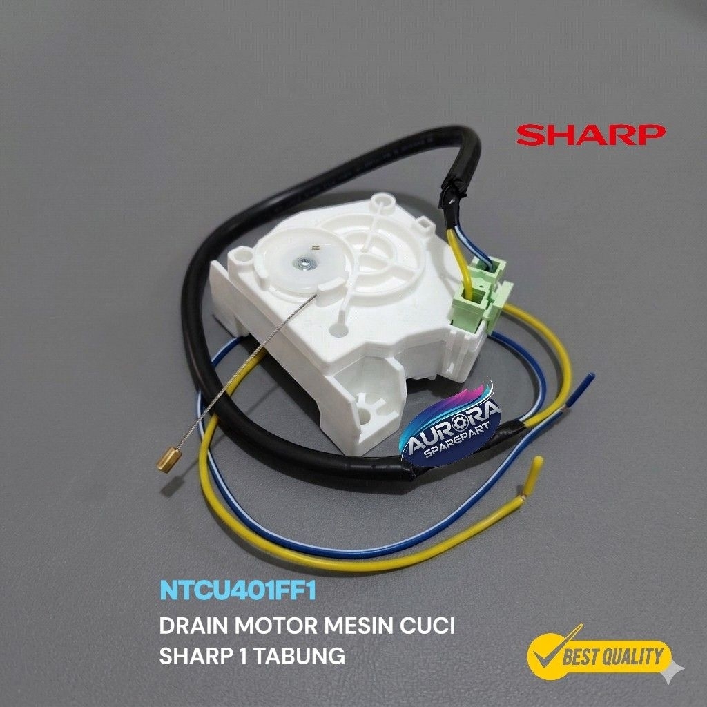 Drain motor Sharp/Drain pump sharp 1 Tabung NTCU401FF1/Drain Motor Mesin Cuci Sharp