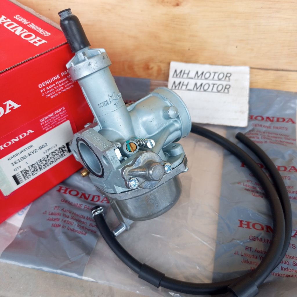 KARBURATOR CARBURATOR KYZ HONDA SUPRA-X  125 HELM IN  KARBURATOR KARBU CARBU PILOT MAIN JET SKEP