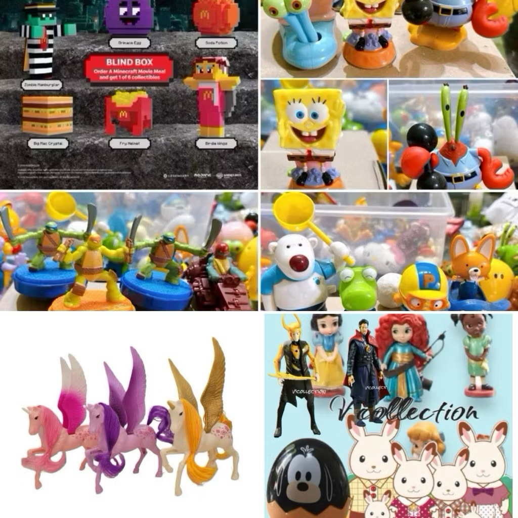 Boneka / Mainan Anak / Toys / Figure - Sylvanian, Disney Princess, Avengers, Pororo, McD, TMNT, Monc