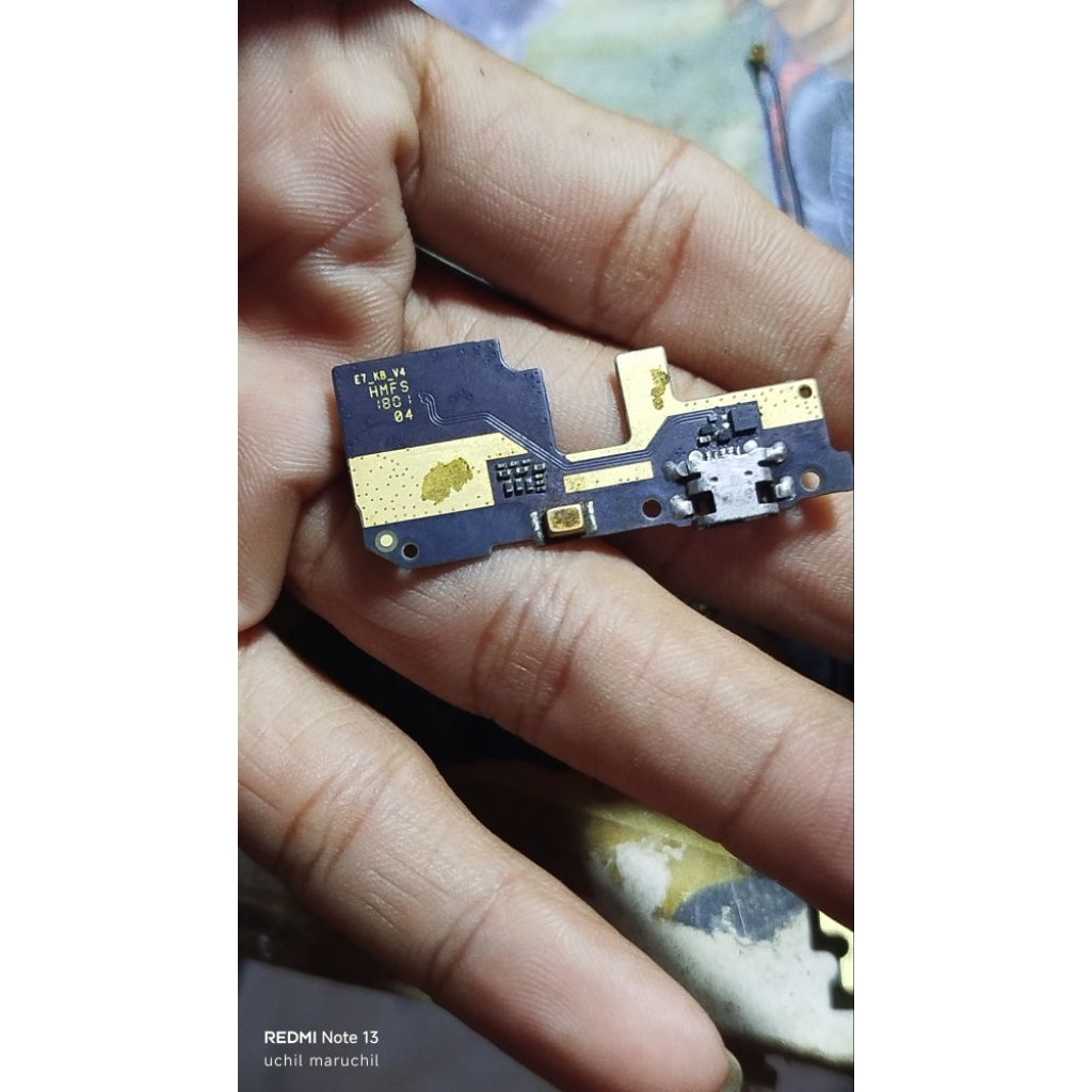 konektor cas redmi 5 plus original copotan tested