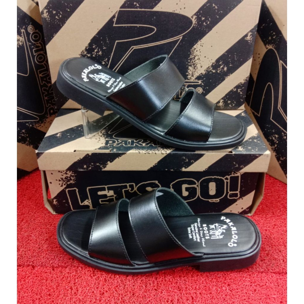 Sandal selop kulit PAKALOLO 1913 original