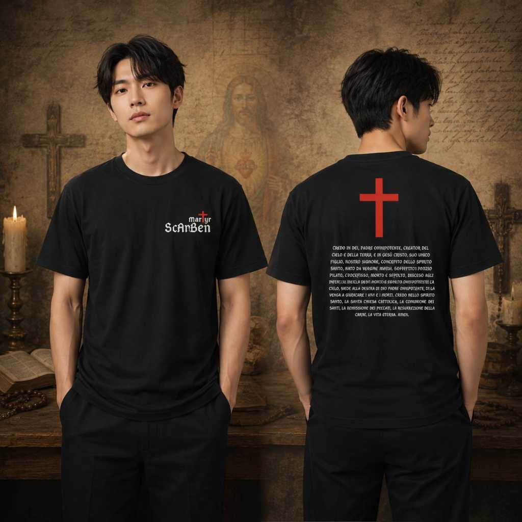 Kaos Premium Rohani SYAHADAT PARA RASUL Scarbenmartyr