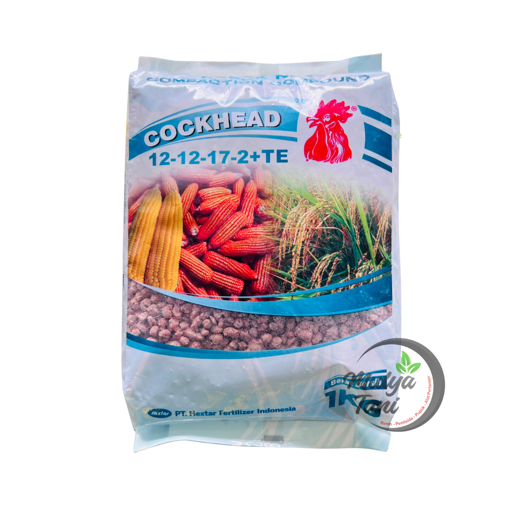 Pupuk Cockhead 1 Kg 12-12-17+TE