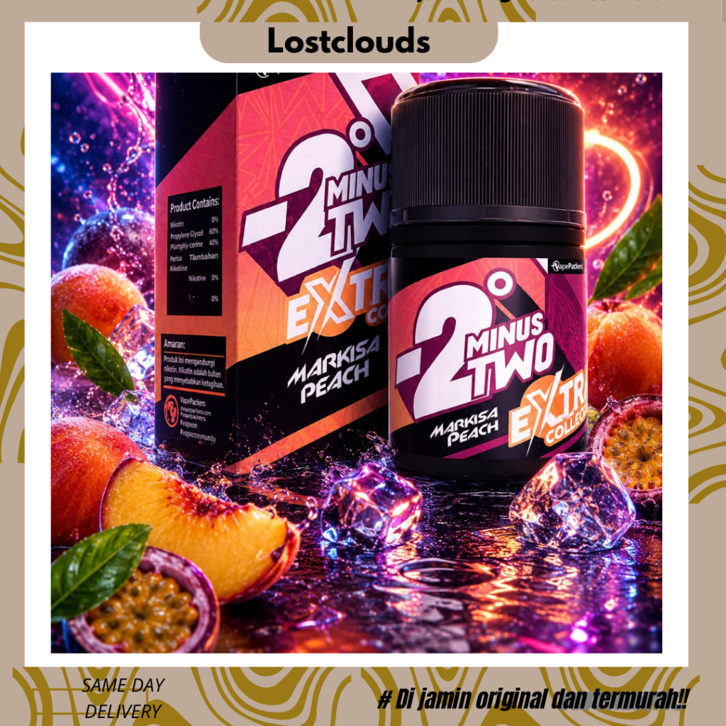 Minus Two Extra New Series Freebase 60ml Original 100%
