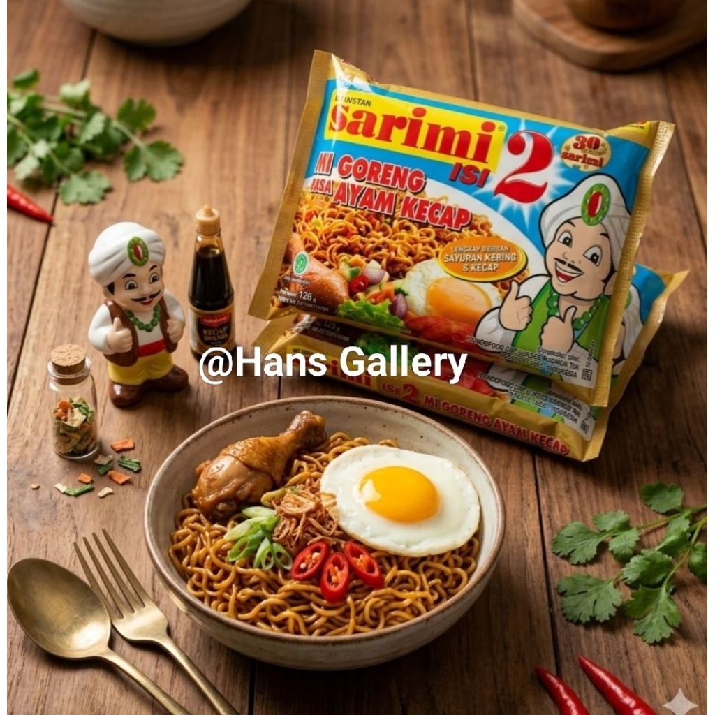 Sarimi goreng isi 2 sarimi