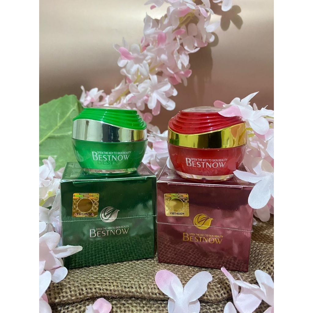Bestnow cream siang & malam Ukuran Besar
