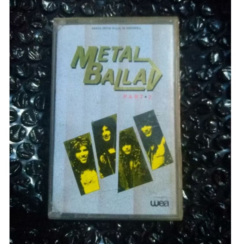 Kaset Pita Metal Ballad Part 2 (Cover Dalam Ada Noda /Pita Maxell) / Dokken, Alice Cooper, Winger, L