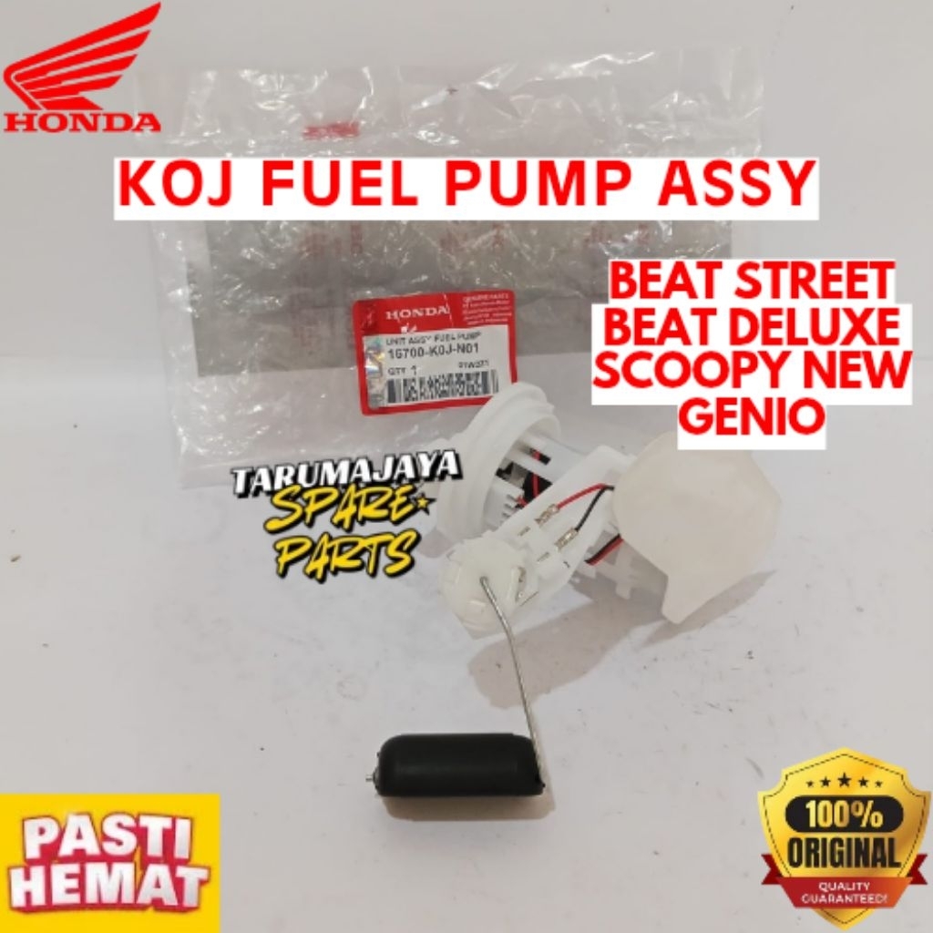 FUEL PUMP ASSY ORIGINAL HONDA KODE KOJ, FUEL PUMP ASSY BEAT STREET, FUEL PUMP BEAT DELUXE, FUEL PUMP