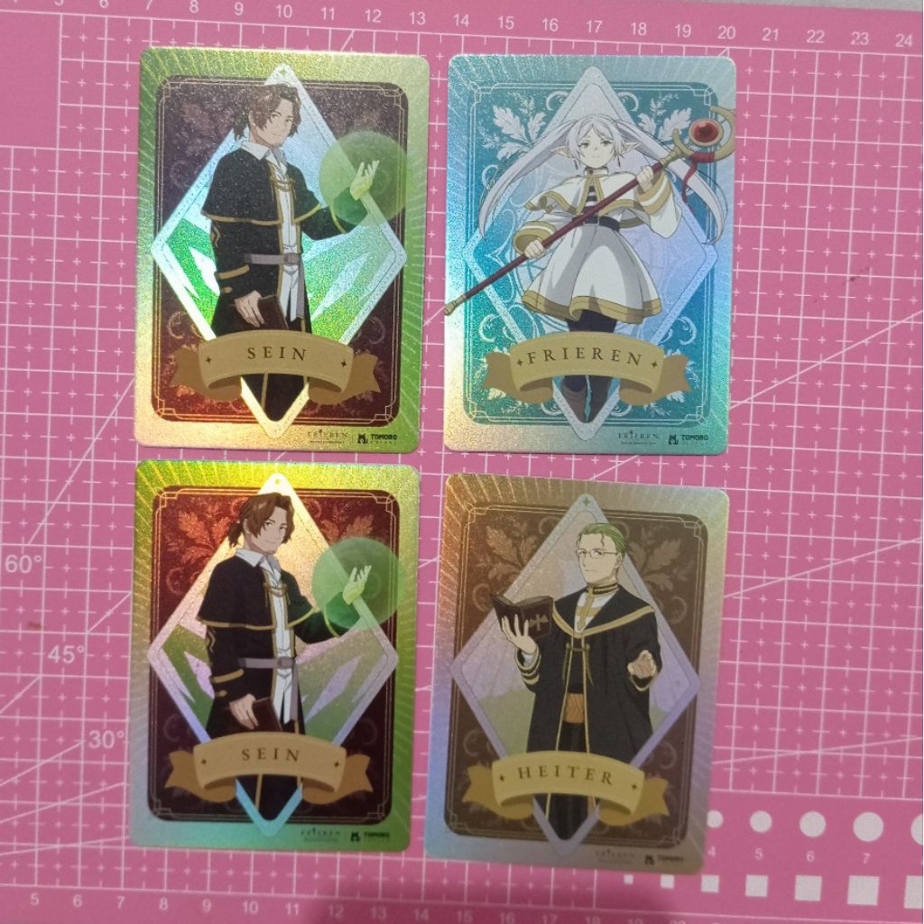 Photocard OFFICIAL common Frieren x Tomoro coffee frieren, heiter, sein