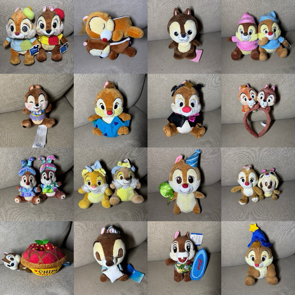 Ready stock boneka Disney Chipdale original