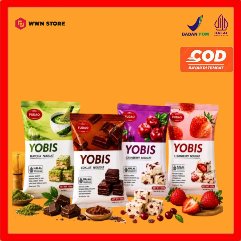 1 box yobis nougat isi 28 pcs