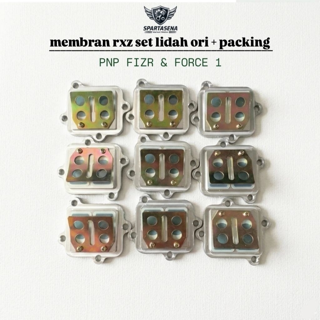 Membran RXZ Set Lidah ORI + Packing 2 pcs PNP Fizr dan Force 1