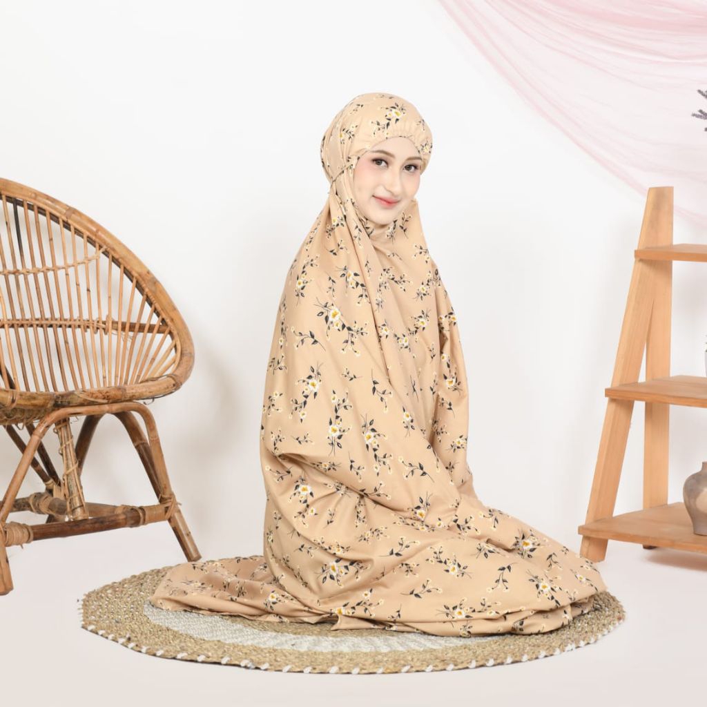 Mukena dewasa Traveling Terusan Premium