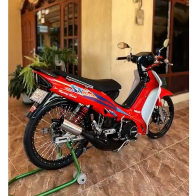 STRIPING SS Two merah STIKER FIZR CUSTOM
