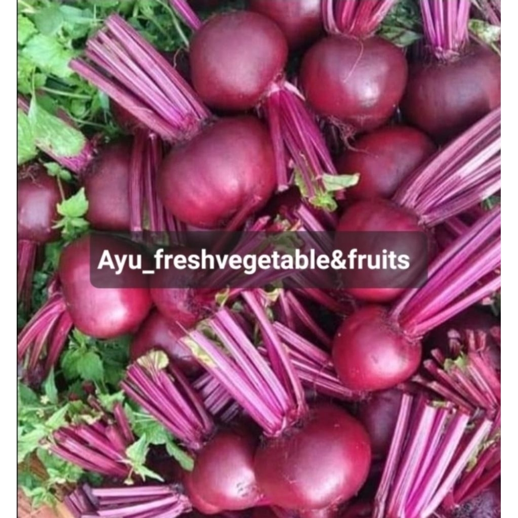 buah bit segar