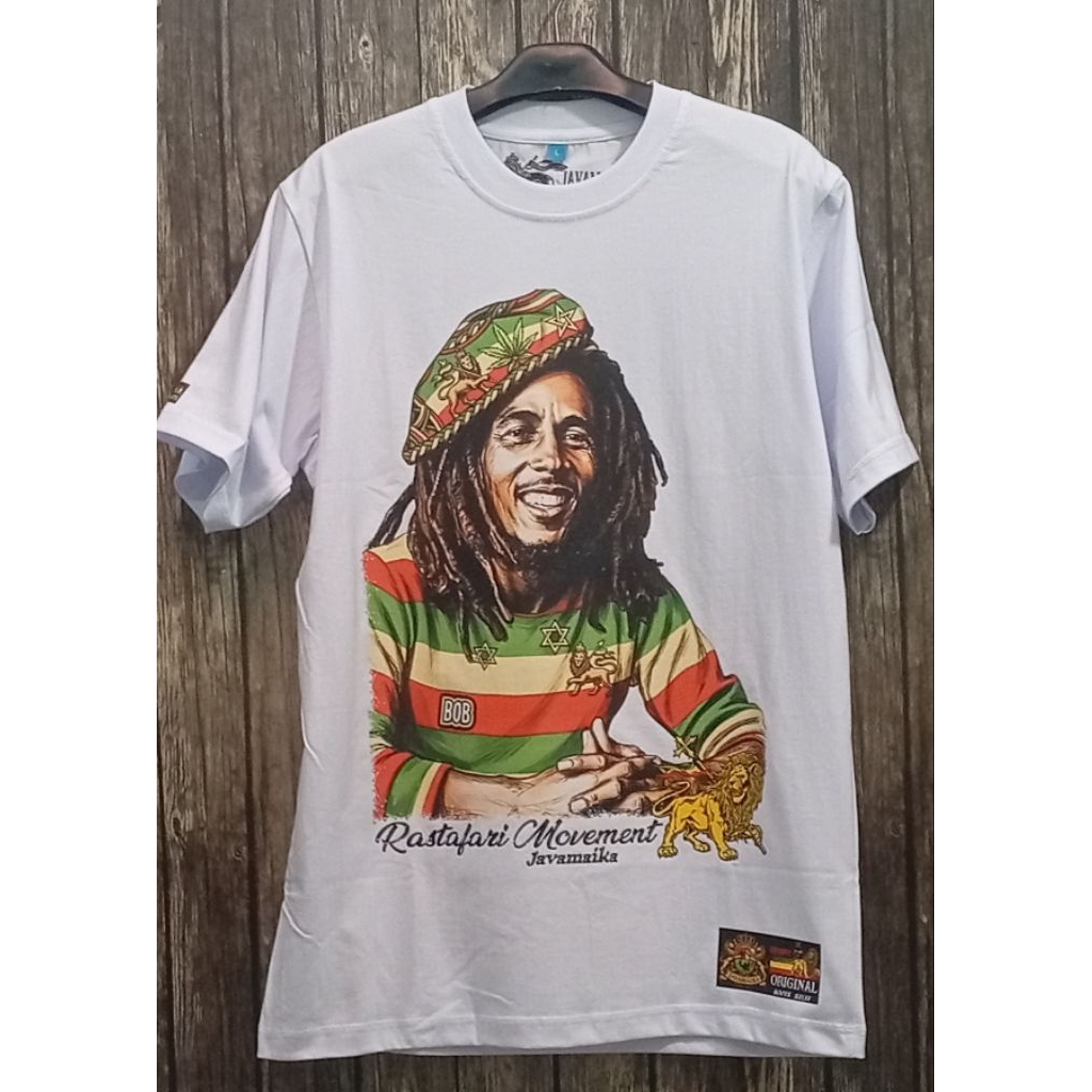 Baju Bob Marley Rastaman Vibration Roots Rebel Store