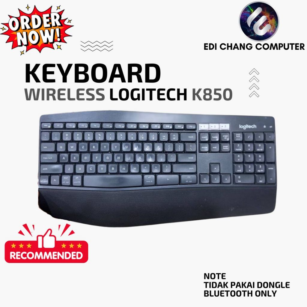 KEYBOARD WIRELESS LOGITECH K850 SECOND ORIGINAL