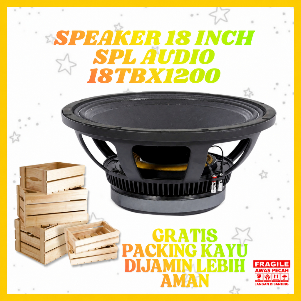 Speaker 18INCH SPL Audio 18 TBX1200