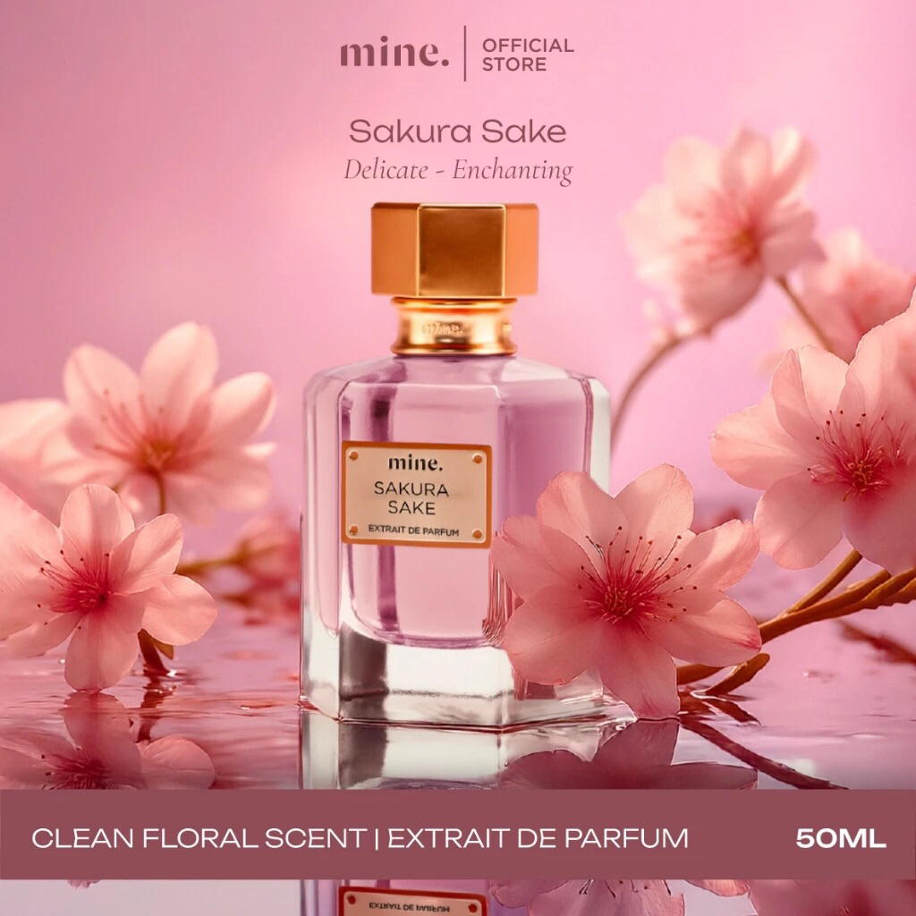 mine perfume extrait de parfume [sakura sake 50ml]