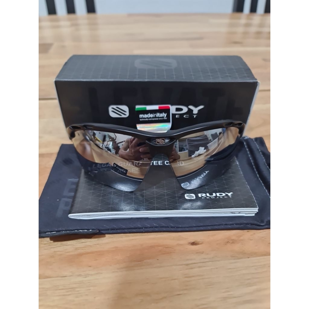 Kacamata RUDY PROJECT seri PROPULSE dengan Lensa Laser Black