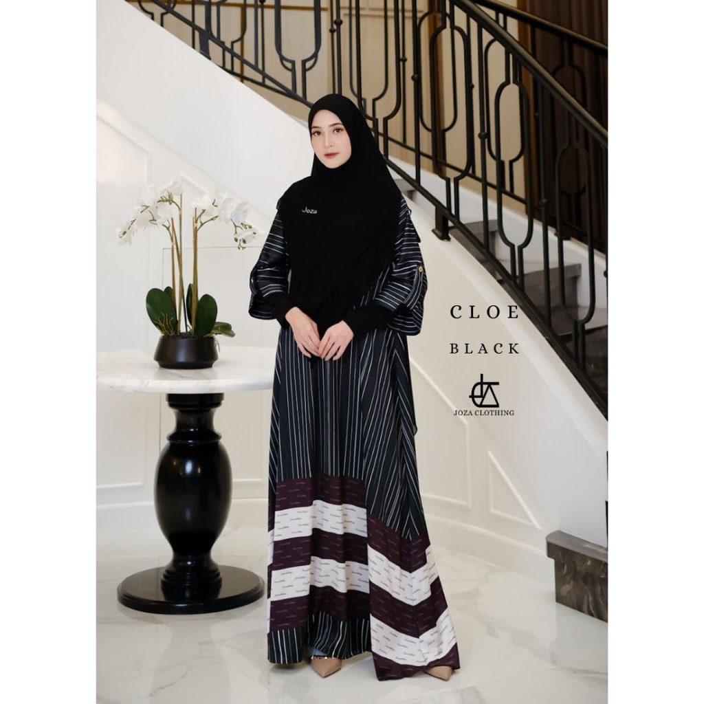 Joza Clothing - Cloe Dress by Joza | Oneset Khimar Wanita | Setelan Pakaian Wanita | D'Hijab Of Mey