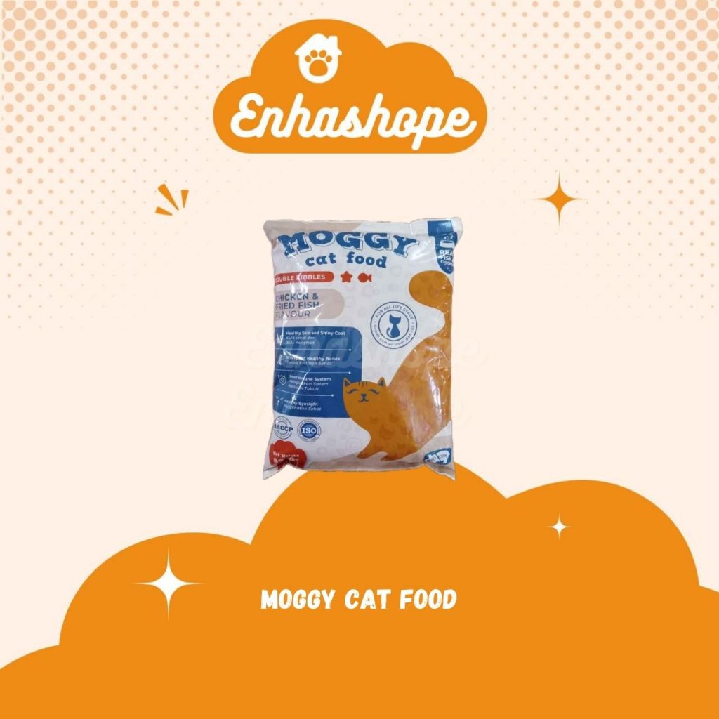 Moggy Cat Food 800g- makanan kucing