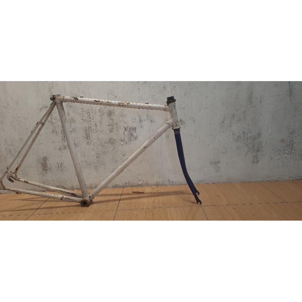 frame balap jadul , frame + fork