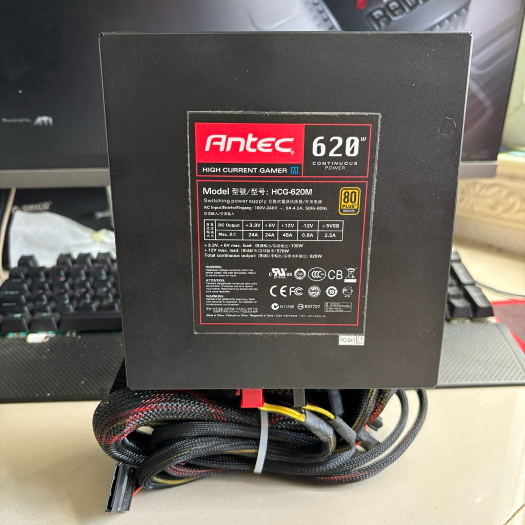 PSU GAMING ANTEC 620W 80+ BRONZE MODULAR