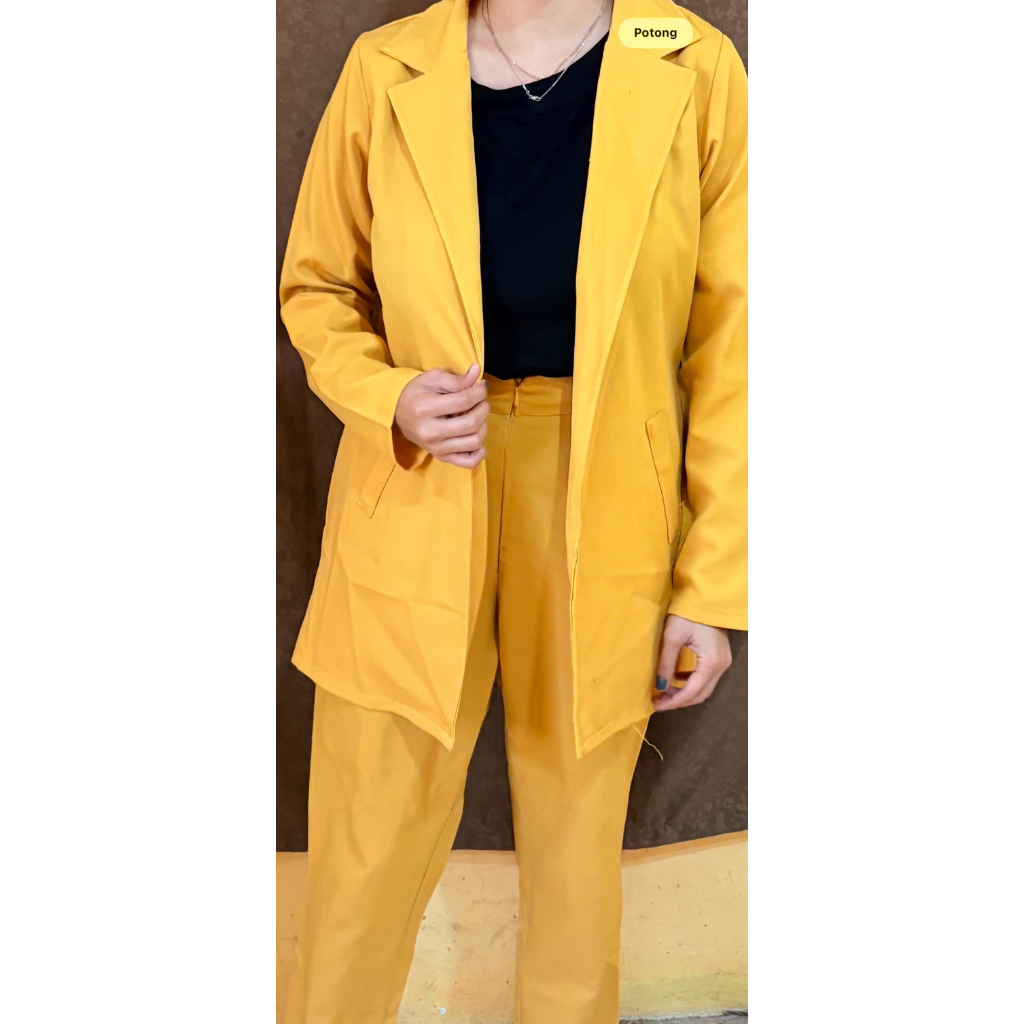 set blazer jumbo preloved