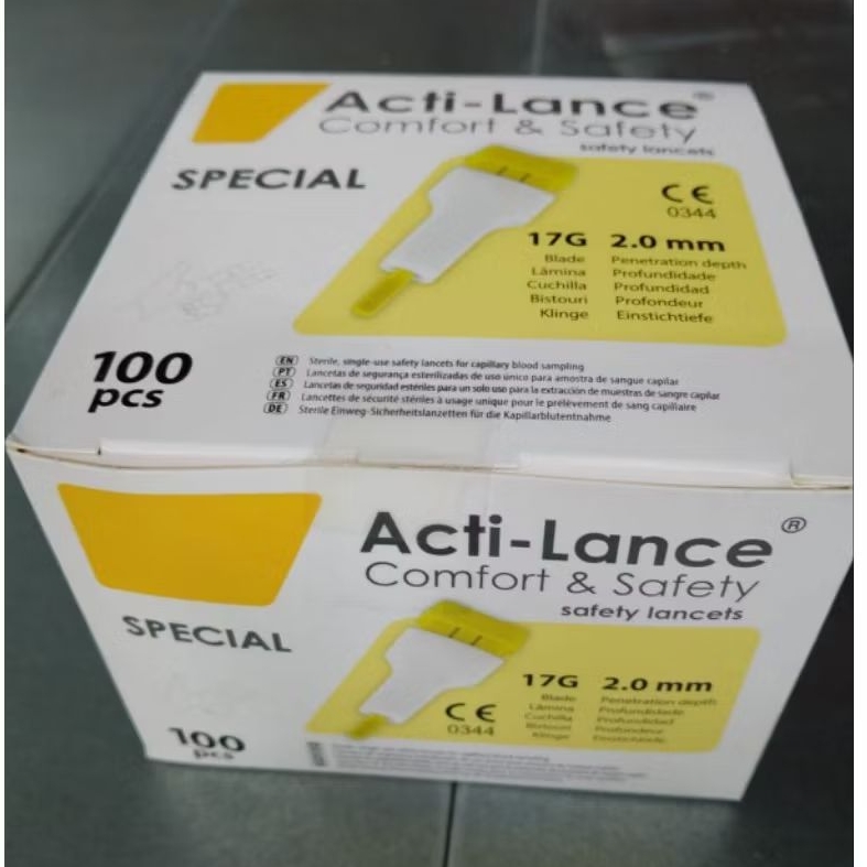 Jarum Lancet SHK Jarum Lancet Bayi 17g isi 100
